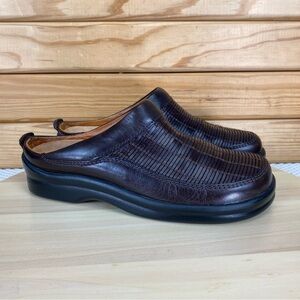 BIRKENSTOCK Footprints Women's Leather Mules Shoes Loafers Casual Flats 37 EUR